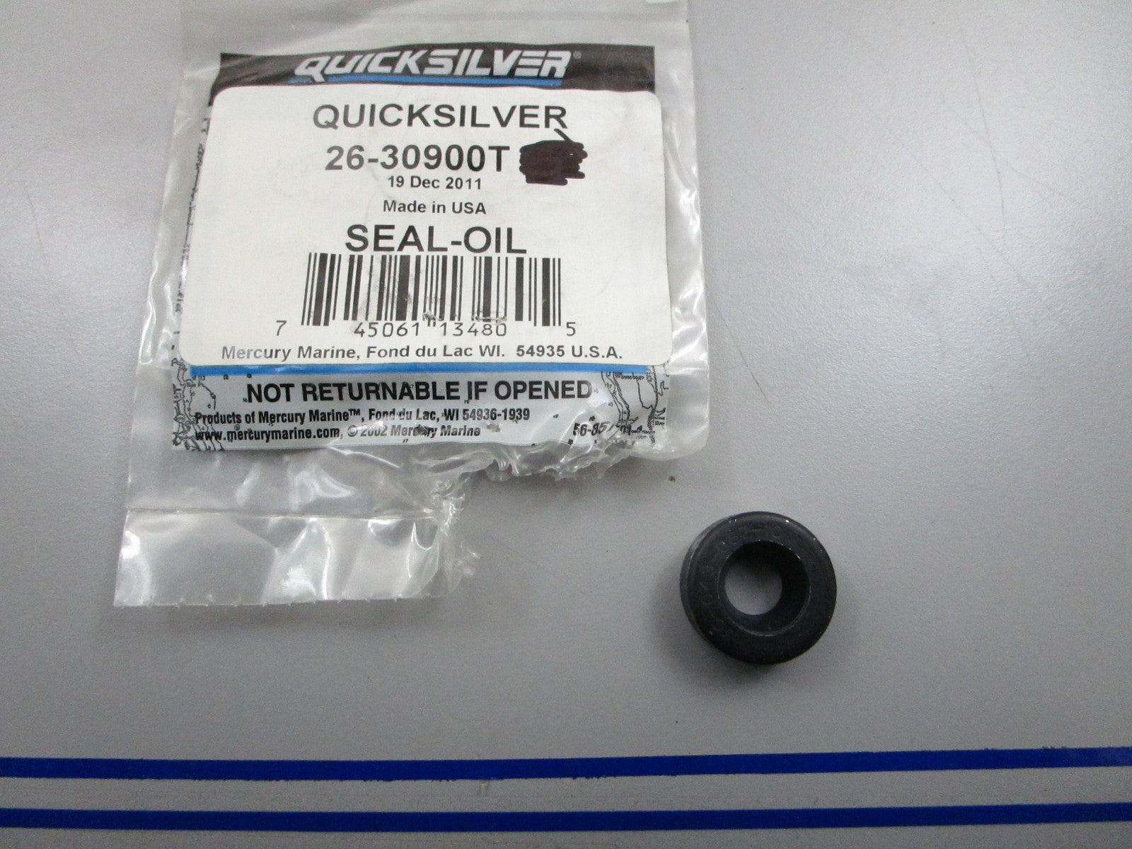 *NEW OEM* 0810 Mercury Quicksilver Oil Seal 26-30900T