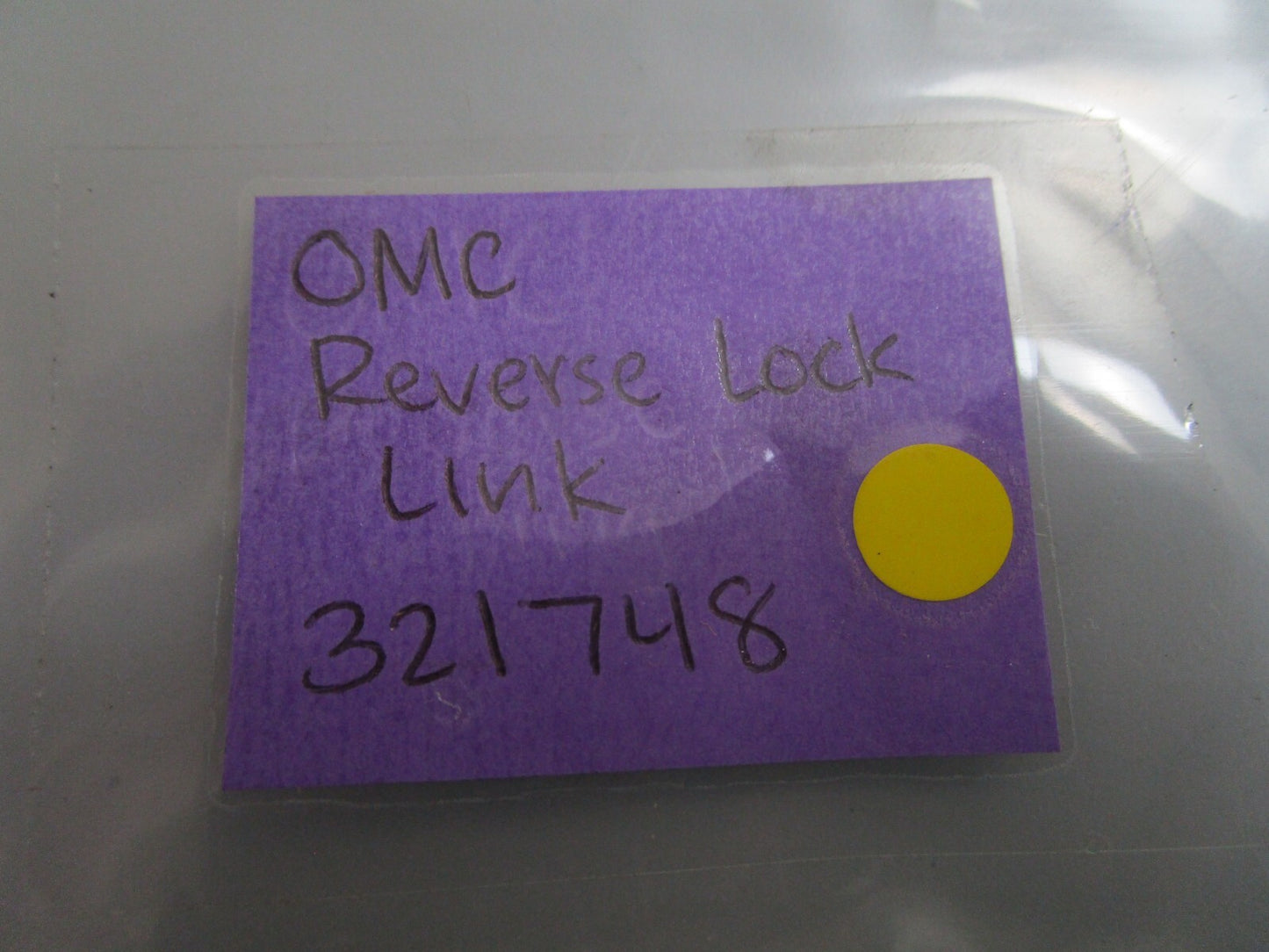 *NEW OEM* 0810 OMC Johnson Evinrude Reverse Lock Link 321748 0321748