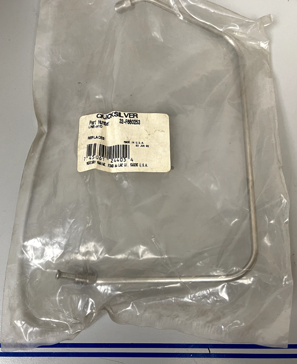 *NEW OEM* 0670  Mercury Quicksilver Hydraulic Fuel Line 32-F660253 F660253