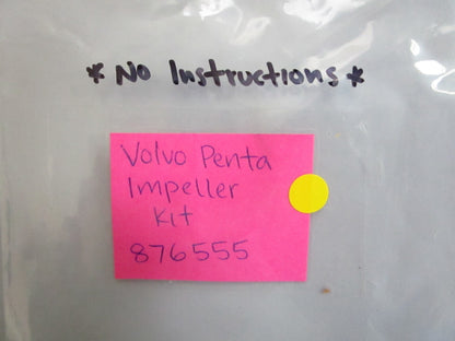 *NEW OEM* 0820 Volvo Penta Impeller Kit 876555