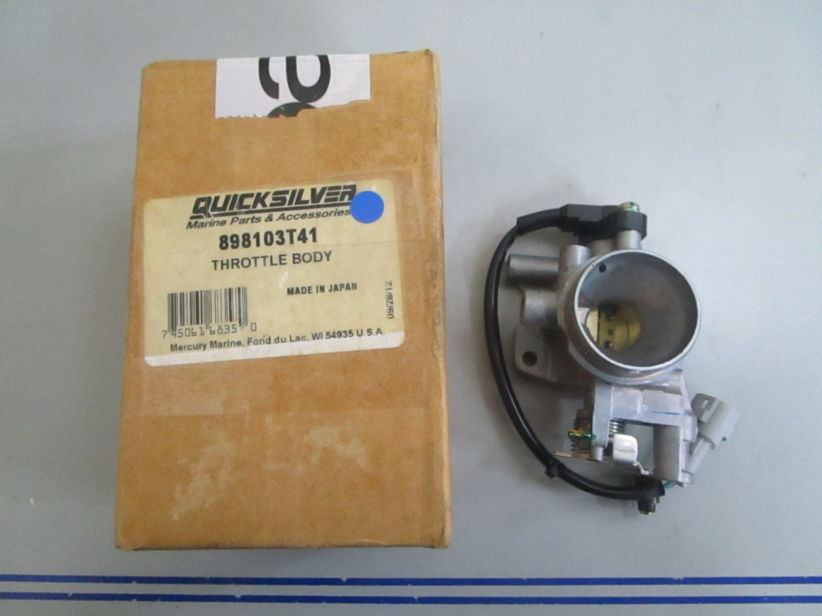 *NEW OEM* 0820 Mercury Quicksilver Throttle Body 898103T41