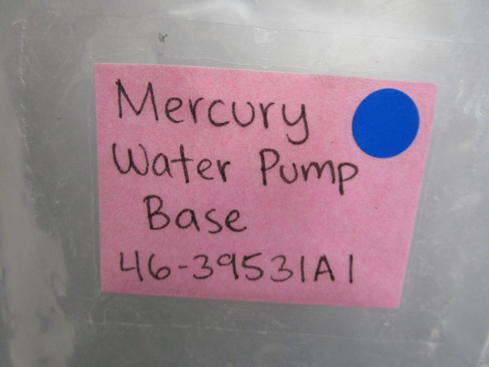 *NEW OEM* 0810 Mercury Quicksilver Water Pump Base 46-39531A1