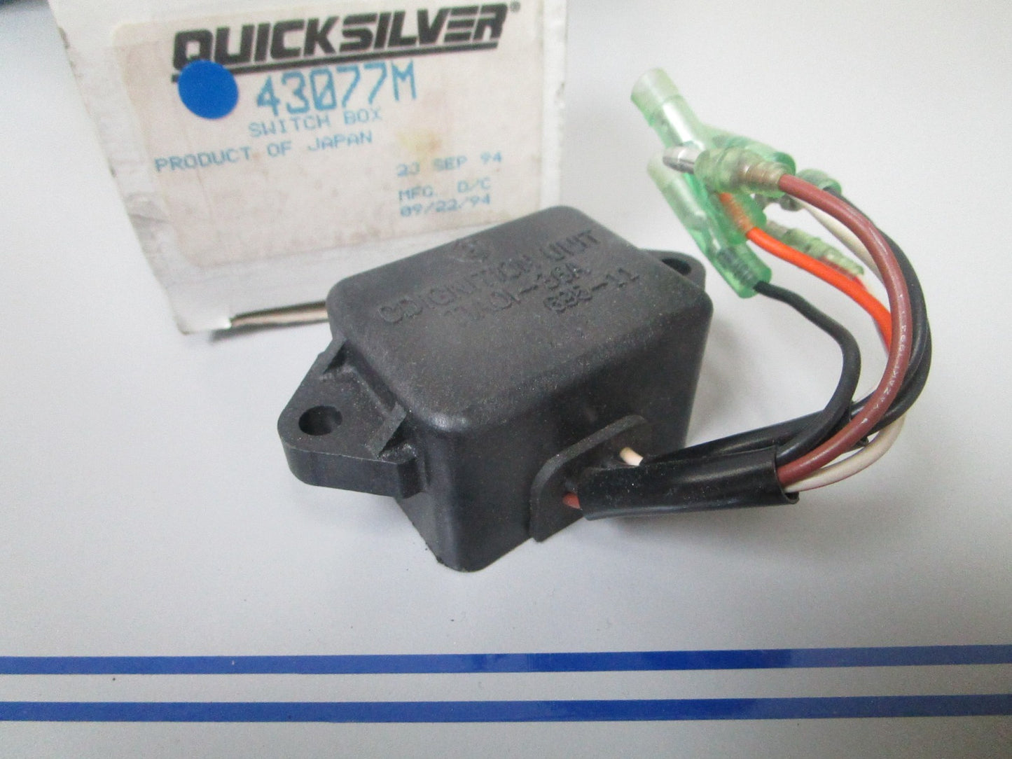 NEW OEM 43077M Mercury Quicksilver Switch Box 0720