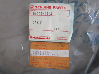 Kawasaki NEW OEM Speedometer Cable 54001-1014 KLR KZ NOS Genuine Part 0820