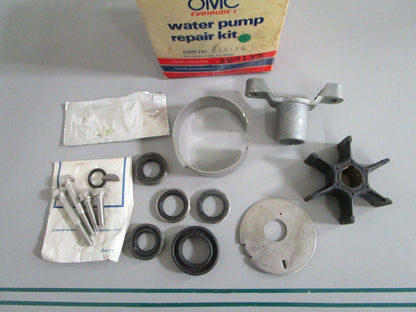 OMC NEW OEM Water Pump Kit 389133 Johnson Evinrude 50 55HP 1971-1978 NOS 0820
