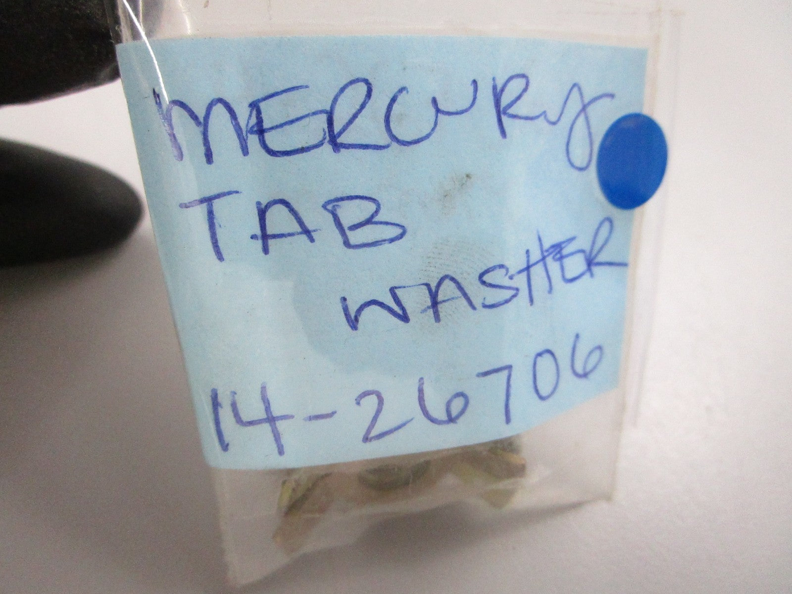 NEW OEM (LOT OF 2) 14-26706 Mercury Quicksilver Tab Washer 0810