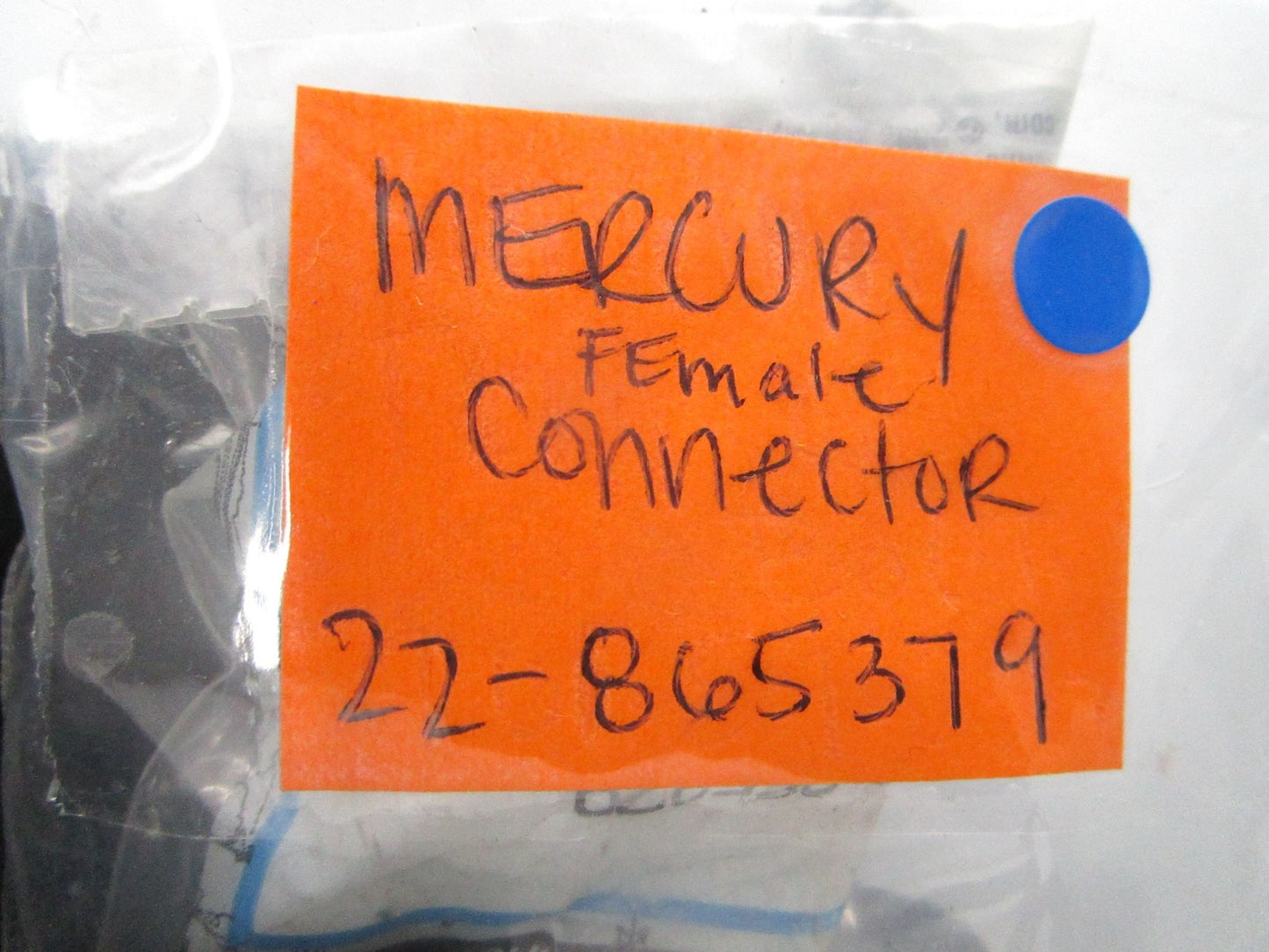 NEW OEM 22-865379 Mercury Quicksilver Female Connector 0810