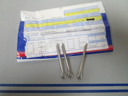 *NEW OEM* (LOT OF 3) 0810 OMC Johnson Evinrude Cotter Pin 306394 0306394