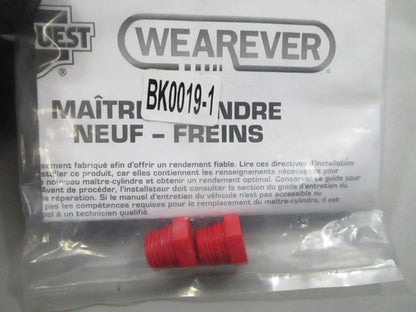 NEW Carquest Wearever MCA630035 New Master Brake Cylinder 0720
