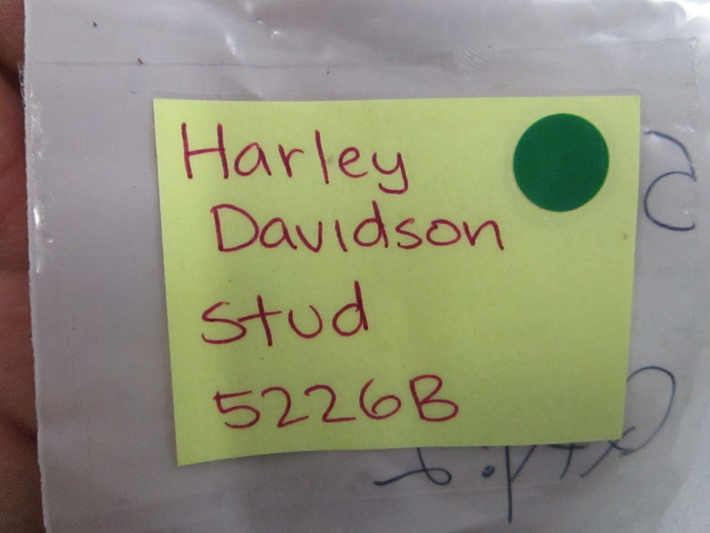 NEW OEM (LOT OF 2) 5226B Harley Davidson Stud 0810