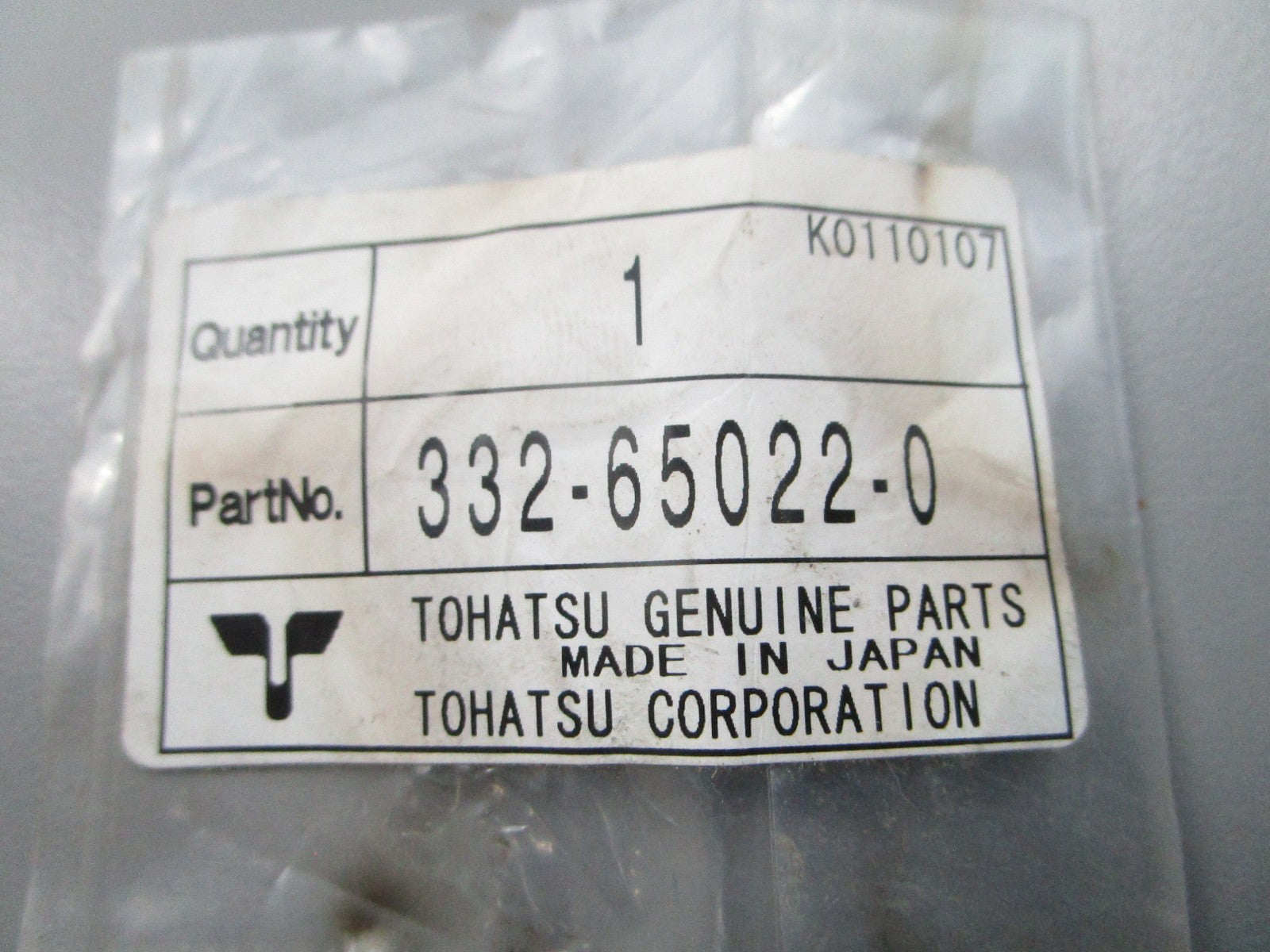 NEW OEM 332-65022-0 332650220 Tohatsu Impeller Key 0810