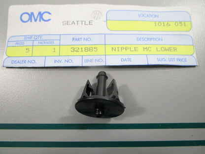 NEW OEM 321885 0321885 OMC Johnson Evinrude Nipple 0810