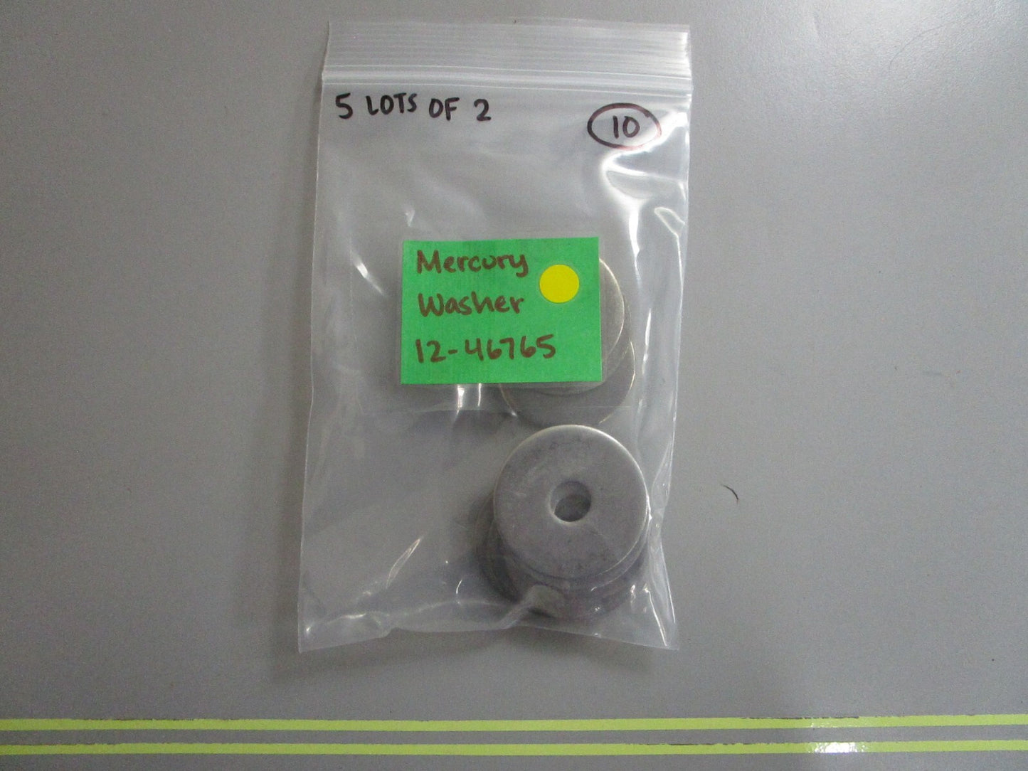 *NEW OEM* (LOT OF 2) 0810 Mercury Quicksilver Washer 12-46765
