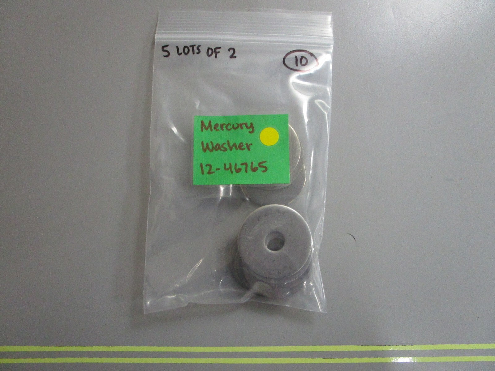 *NEW OEM* (LOT OF 2) 0810 Mercury Quicksilver Washer 12-46765
