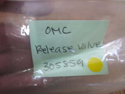 *NEW OEM* (LOT OF 4) 0750 OMC Johnson Evinrude RELEASE VALVE 305859 0305859