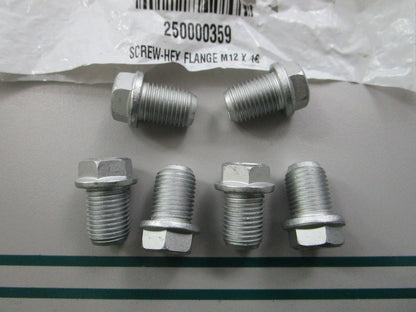 NEW OEM (LOT OF 6) 250000359 Can-Am Hex Flange Screw 0810
