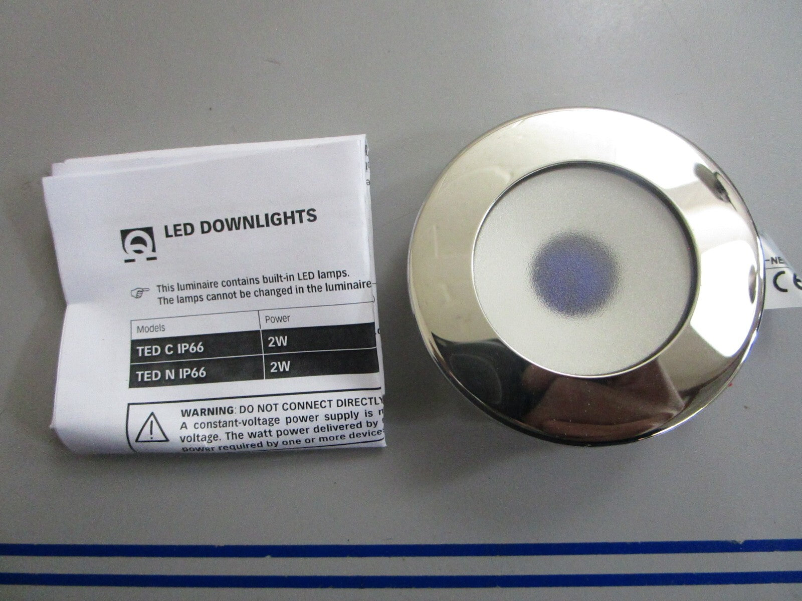 *NEW* 0820 Quick Blue LED Light FASP3352X15CA01