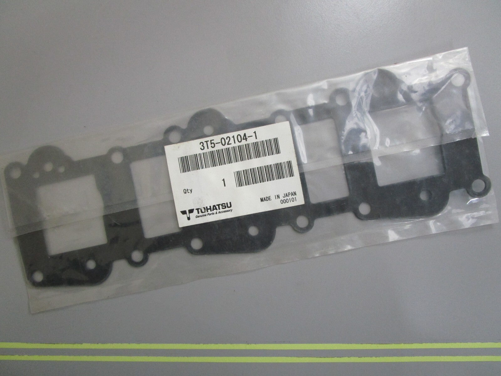 *NEW OEM* 0810 Tohatsu Reed Valve Gasket 3T5-02104-1