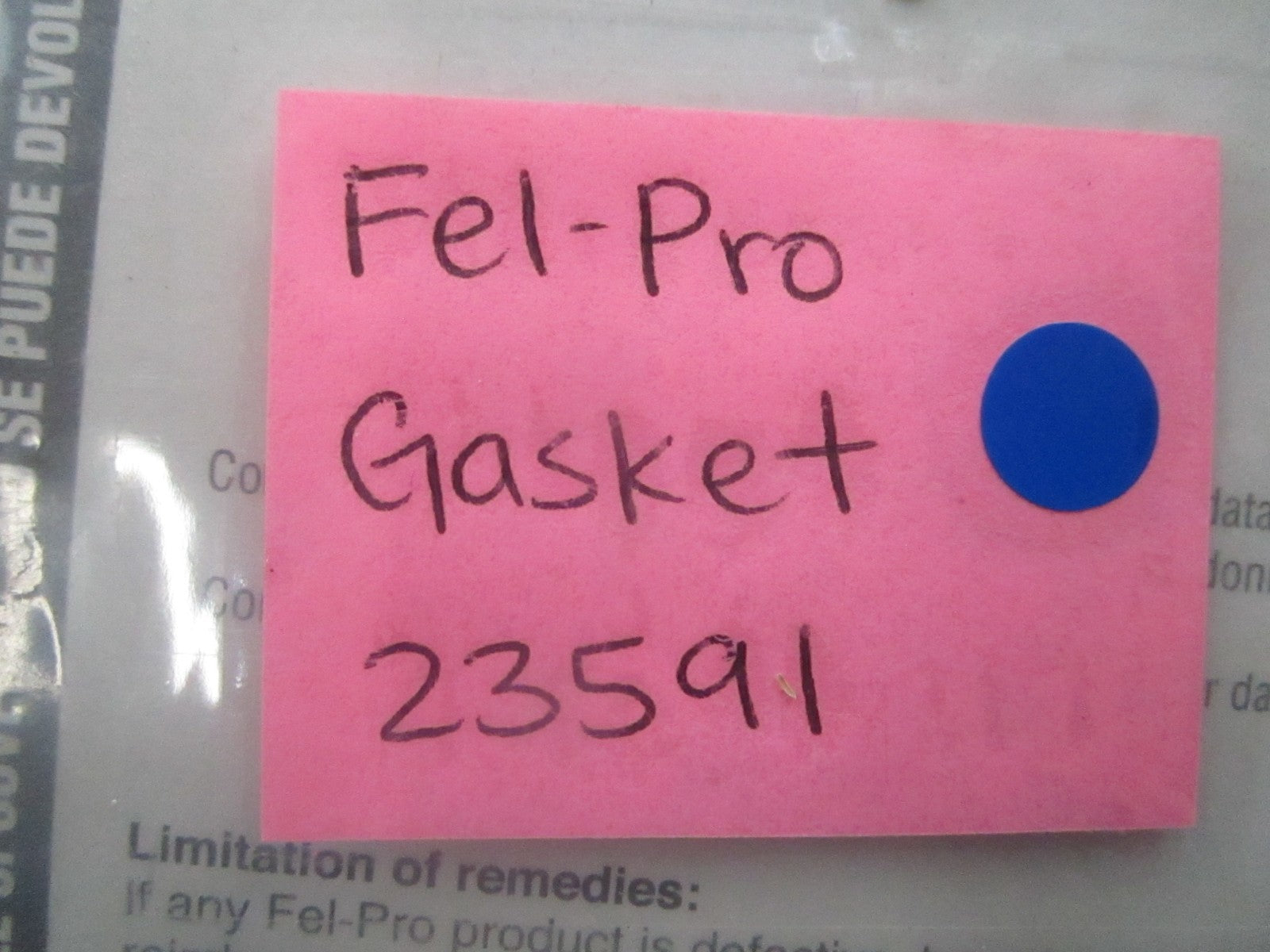 *NEW* 0810 Fel-Pro Gasket 23591