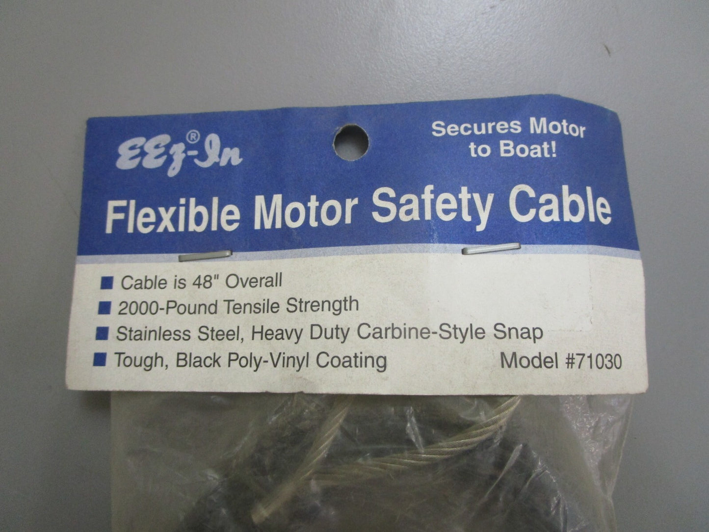 *NEW* 0820 Garelick Flexible Motor Safety Cable 71030
