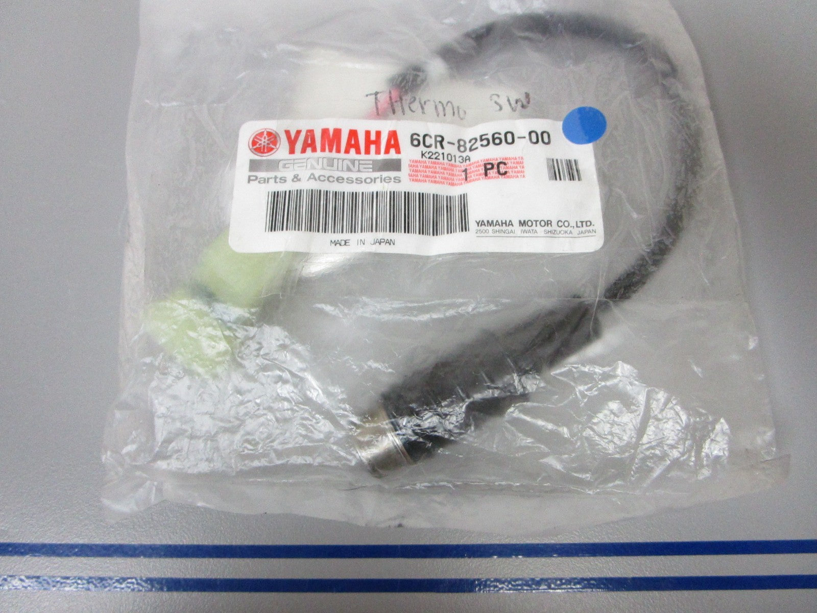 NEW OEM 6CR-82560-00-00 Yamaha Thermo Switch 0720