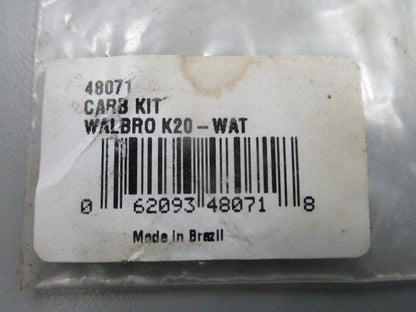 NEW Laser 48071 Replaces: K20-WAT Carburetor Kit 0810