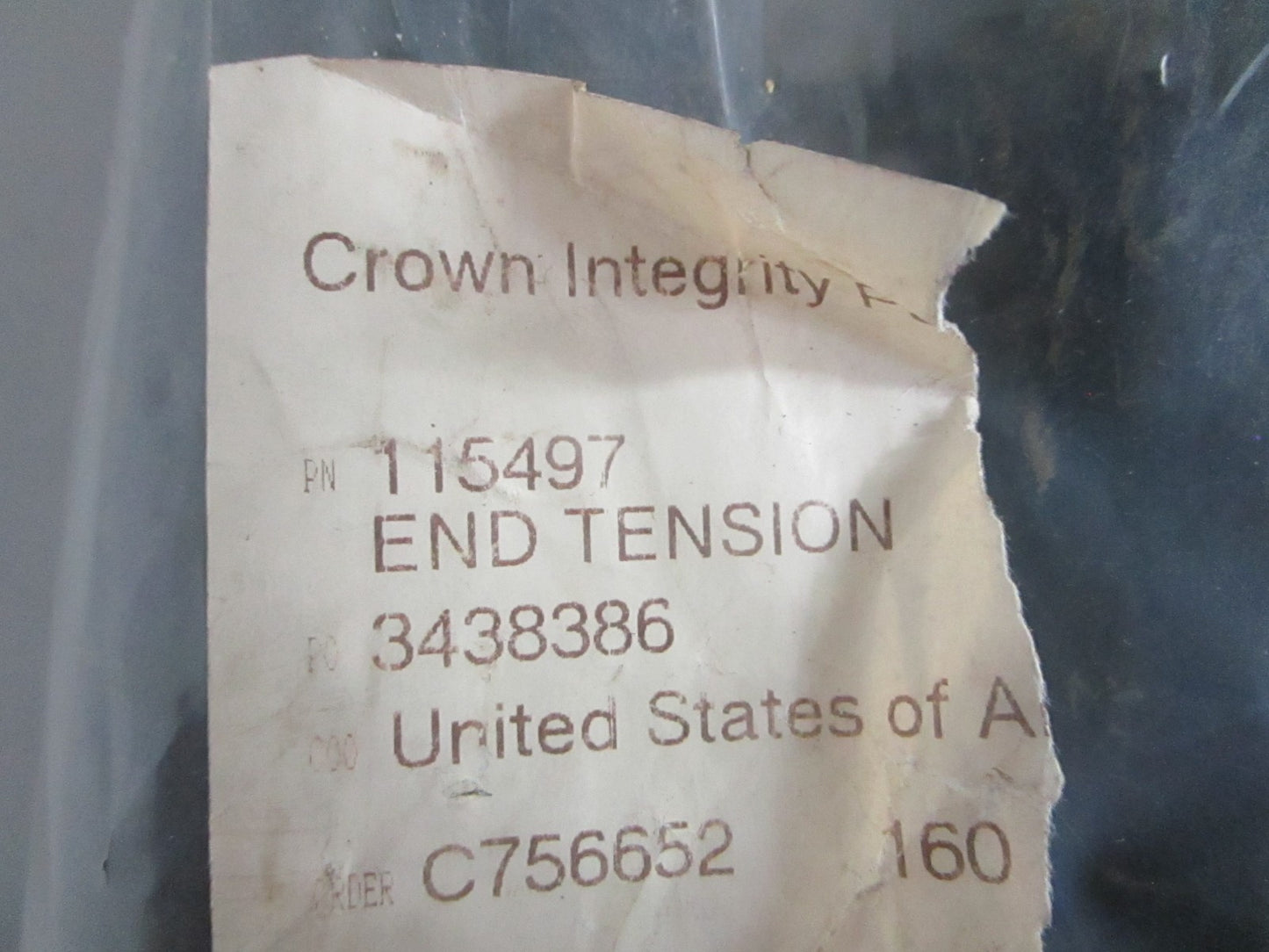 *NEW OEM* 0820 Crown Torsion End 115497