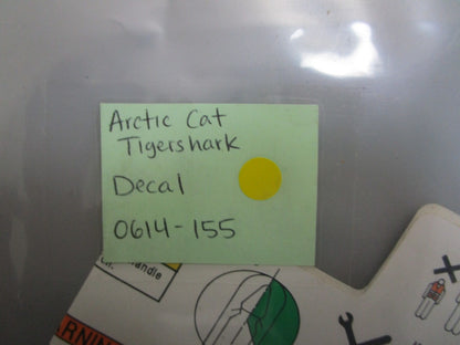*NEW OEM* 0810 Arctic Cat Tigershark Decal 0614-155