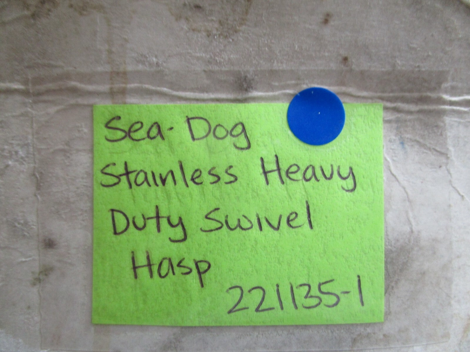 *NEW* 0810 Sea-Dog Stainless Heavy Duty Swivel Hasp 221135-1