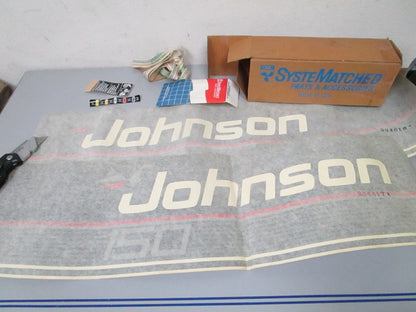*NEW OEM* 0720 OMC Johnson 150 Decal Set 433142 0433142