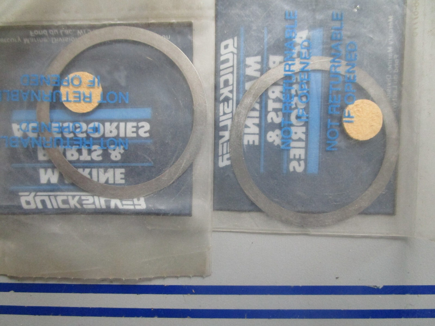 *NEW OEM* (LOT OF 2) 0810 Mercury Quicksilver Shim 15-F9024