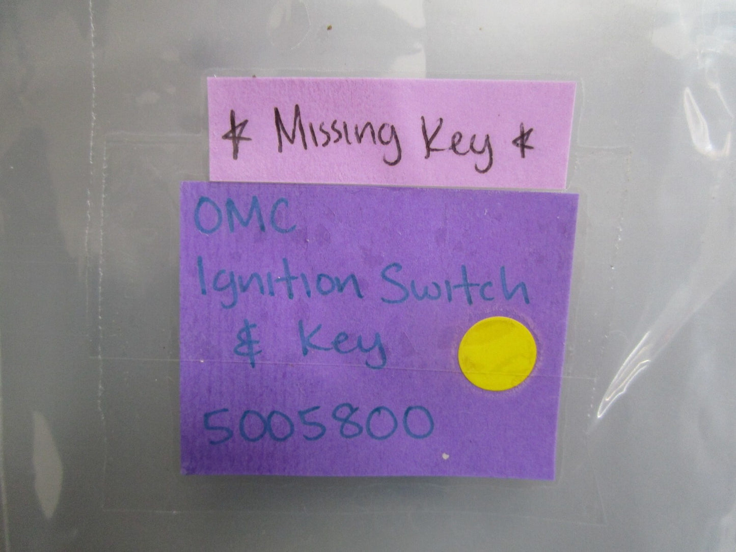 *NEW OEM* 0820 OMC Johnson Evinrude Ignition Switch & Key 5005800