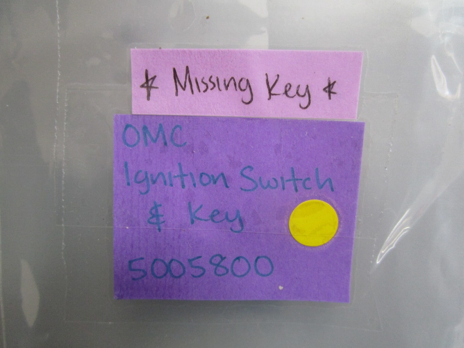 *NEW OEM* 0820 OMC Johnson Evinrude Ignition Switch & Key 5005800