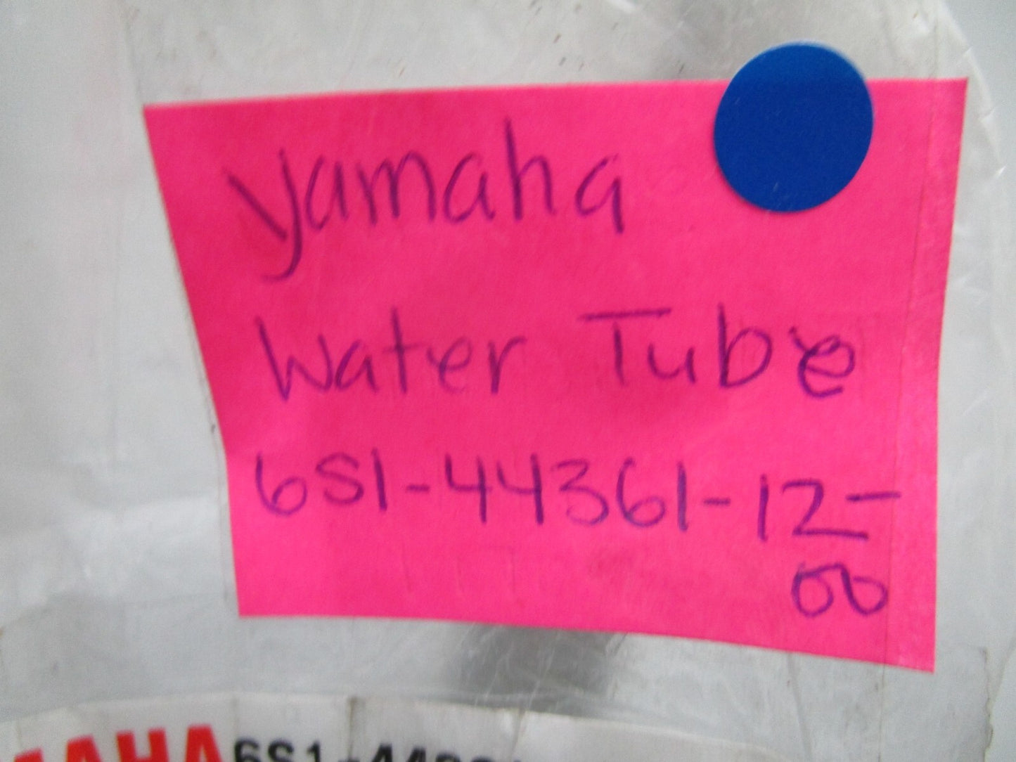 *NEW OEM* 0810 Yamaha Water Tube 6S1-44361-12-00