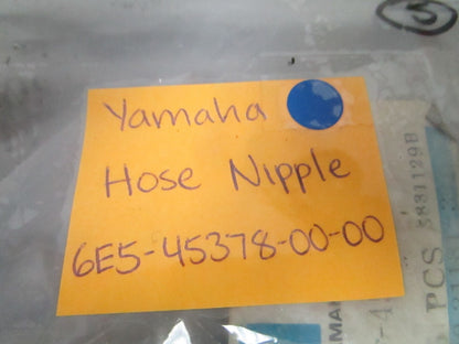 *NEW OEM* 0810 Yamaha Hose Nipple 6E5-45378-00-00