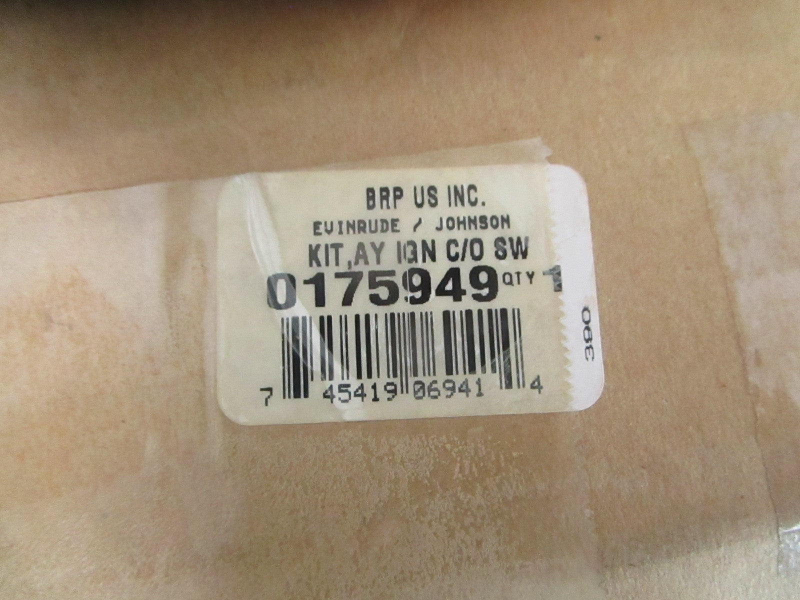 NEW OEM 175949 0175949 OMC Johnson Evinrude Emergency Stop Switch 0820