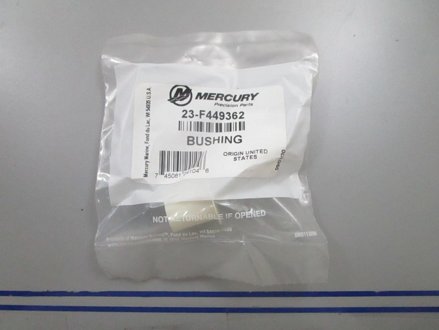 *NEW OEM* 0810 Mercury Quicksilver Bushing 23-F449362