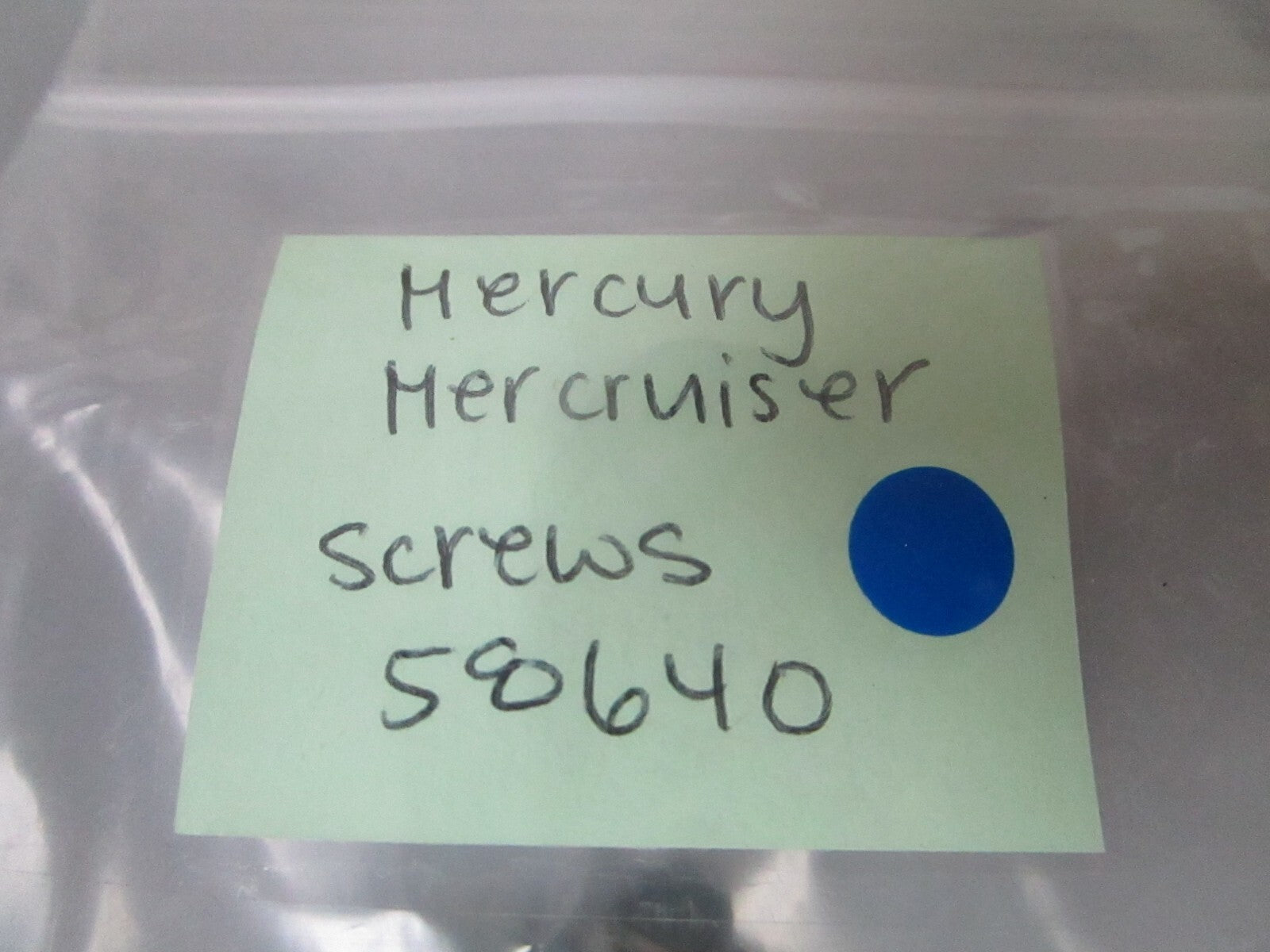 *NEW OEM* (LOT OF 4) 0810 Mercury Mercruiser Screws 58640