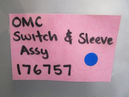 *NEW OEM* 0820 OMC Johnson Evinrude Switch & sleeve Assy 176757 0176757