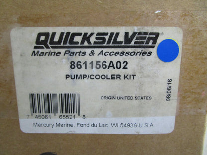 *NEW OEM* 0820 Mercury Quicksilver Pump/Cooler Kit 861156A02