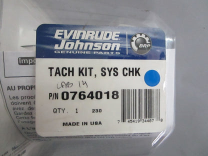*NEW OEM* 0820 OMC Johnson Evinrude System Check Zephyr Tachometer Kit 764018