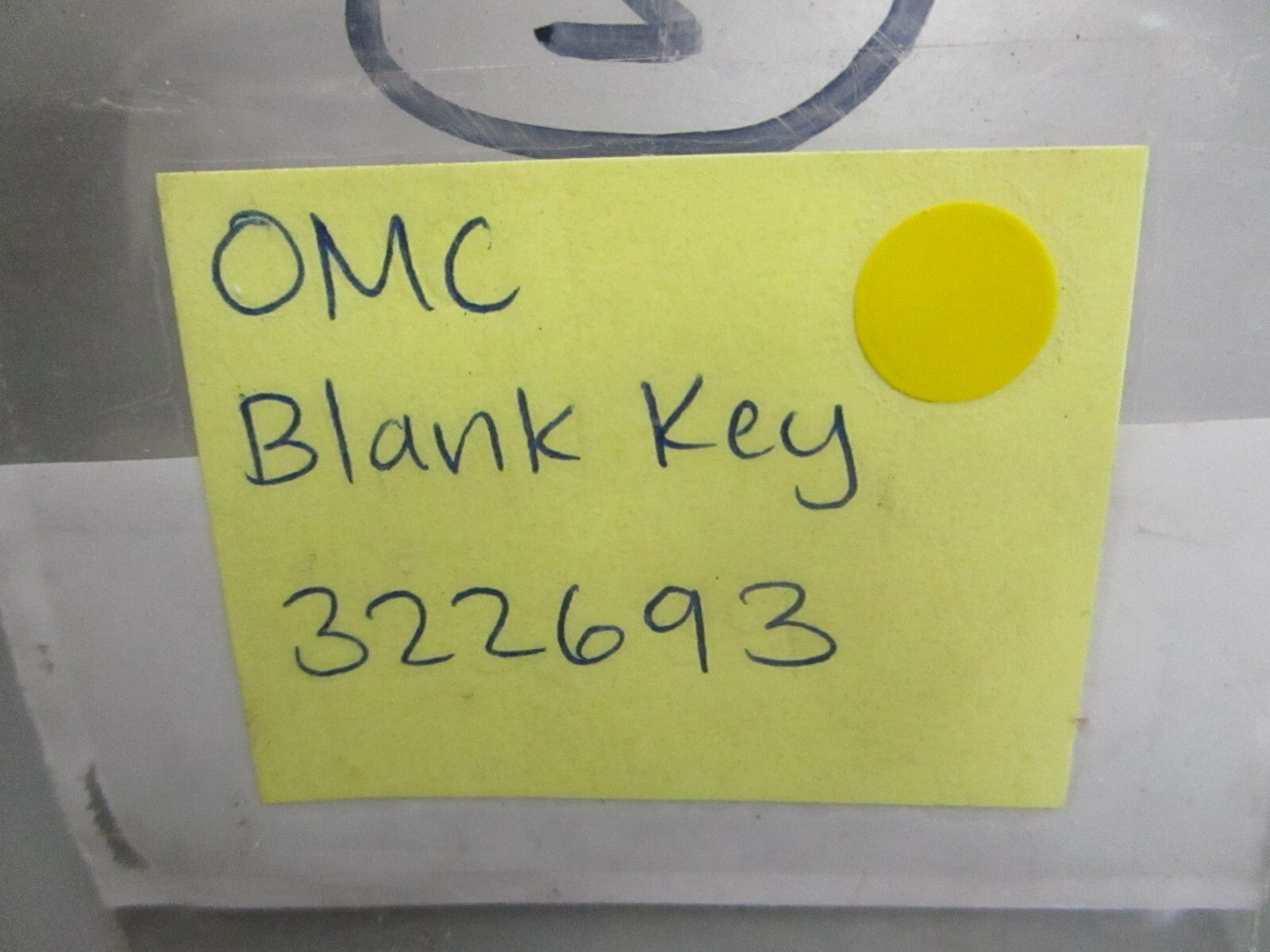*NEW OEM* 0810 OMC Johnson Evinrude Blank Key 322693 0322693