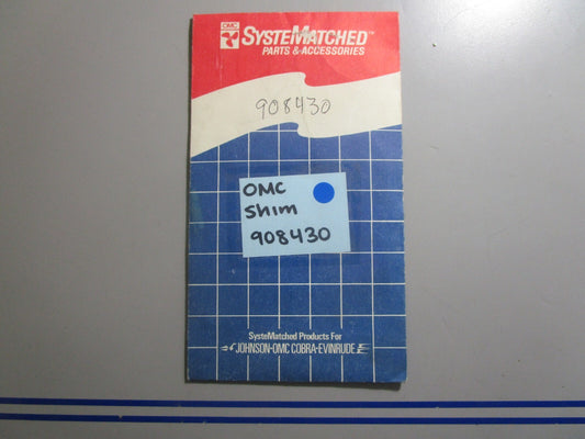 *NEW OEM* (LOT OF 2) 0810 OMC Johnson Evinrude Shim 908430 0908430