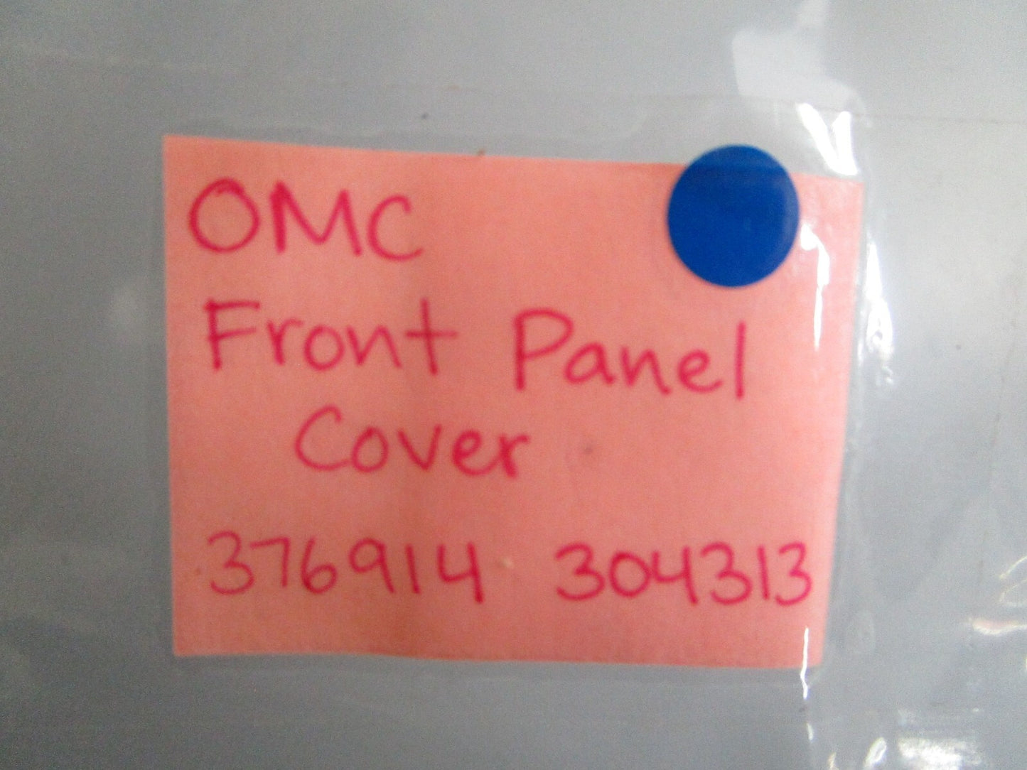 *NEW OEM* 0820 OMC Johnson Evinrude Front Panel Cover 376914 0376914 304313