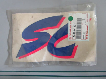 Kawasaki NEW OEM Mark Emblem Decal 56050-1621 Motorcycle NOS Genuine Part 0820