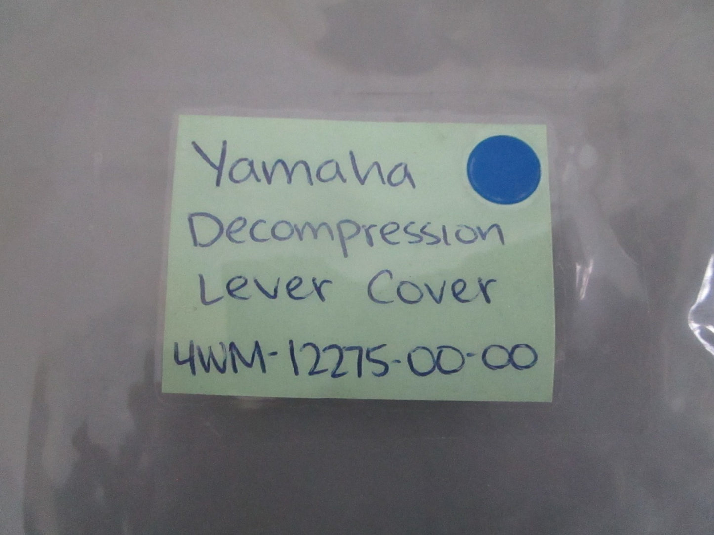NEW OEM 4WM-12275-00-00 Yamaha Decompression Lever Cover 0820