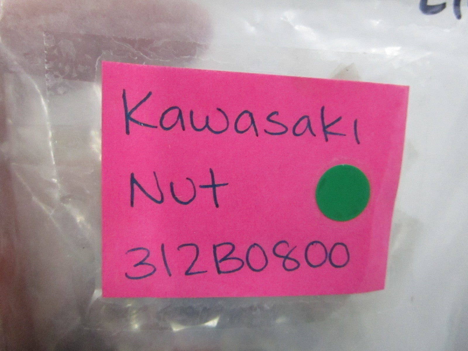 NEW OEM (LOT OF 10) 312B0800 Kawasaki Nut 0810