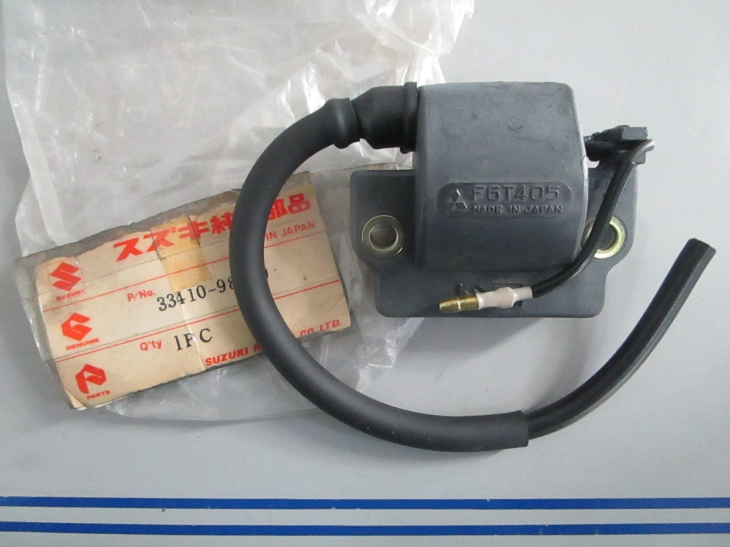 NEW OEM Suzuki 33410-98030 Ignition Coil 0820