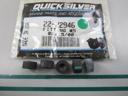 NEW OEM (LOT OF 5) 22-22946 Mercury Quicksilver Fitting 0810