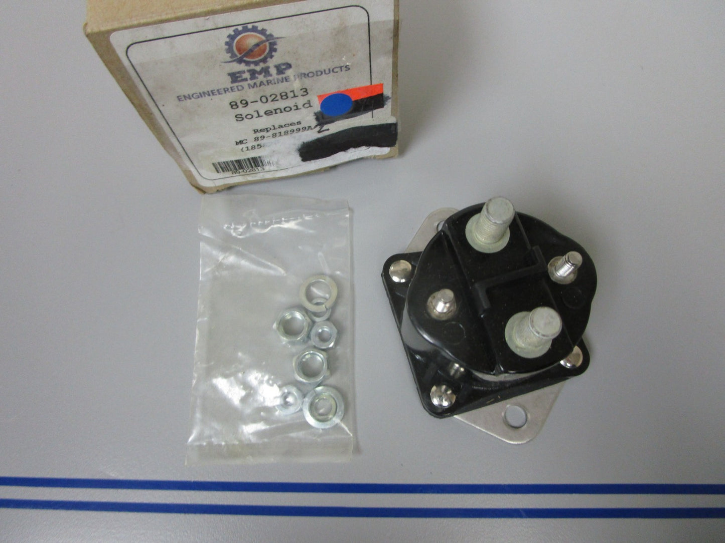 *NEW* 0720 EMP Solenoid 89-02813 Replaces: Mercury 89-818999A2